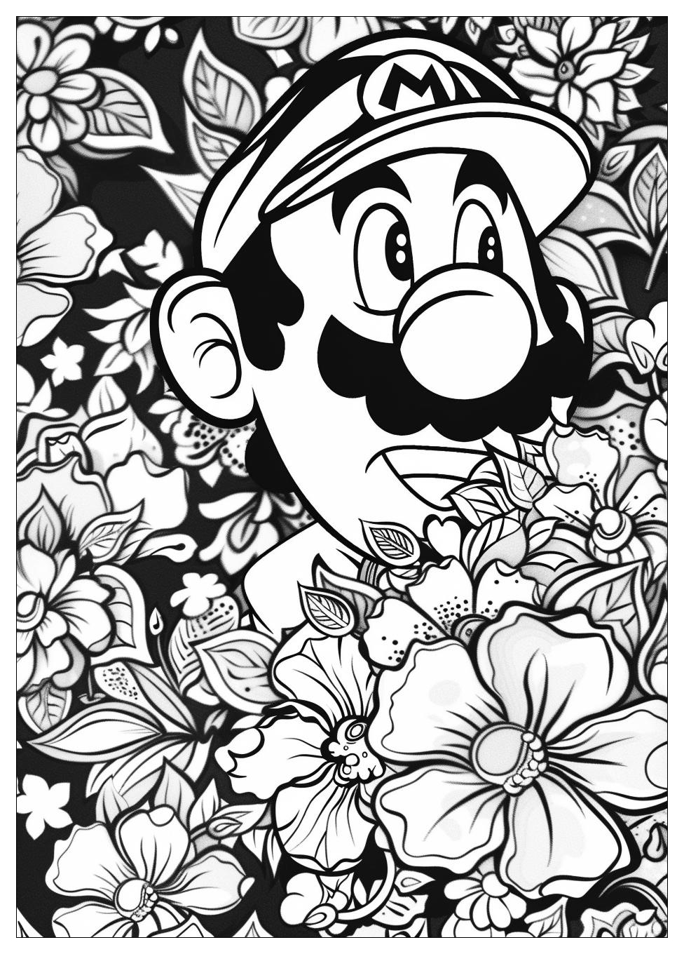 Luigi Coloring Pages-14