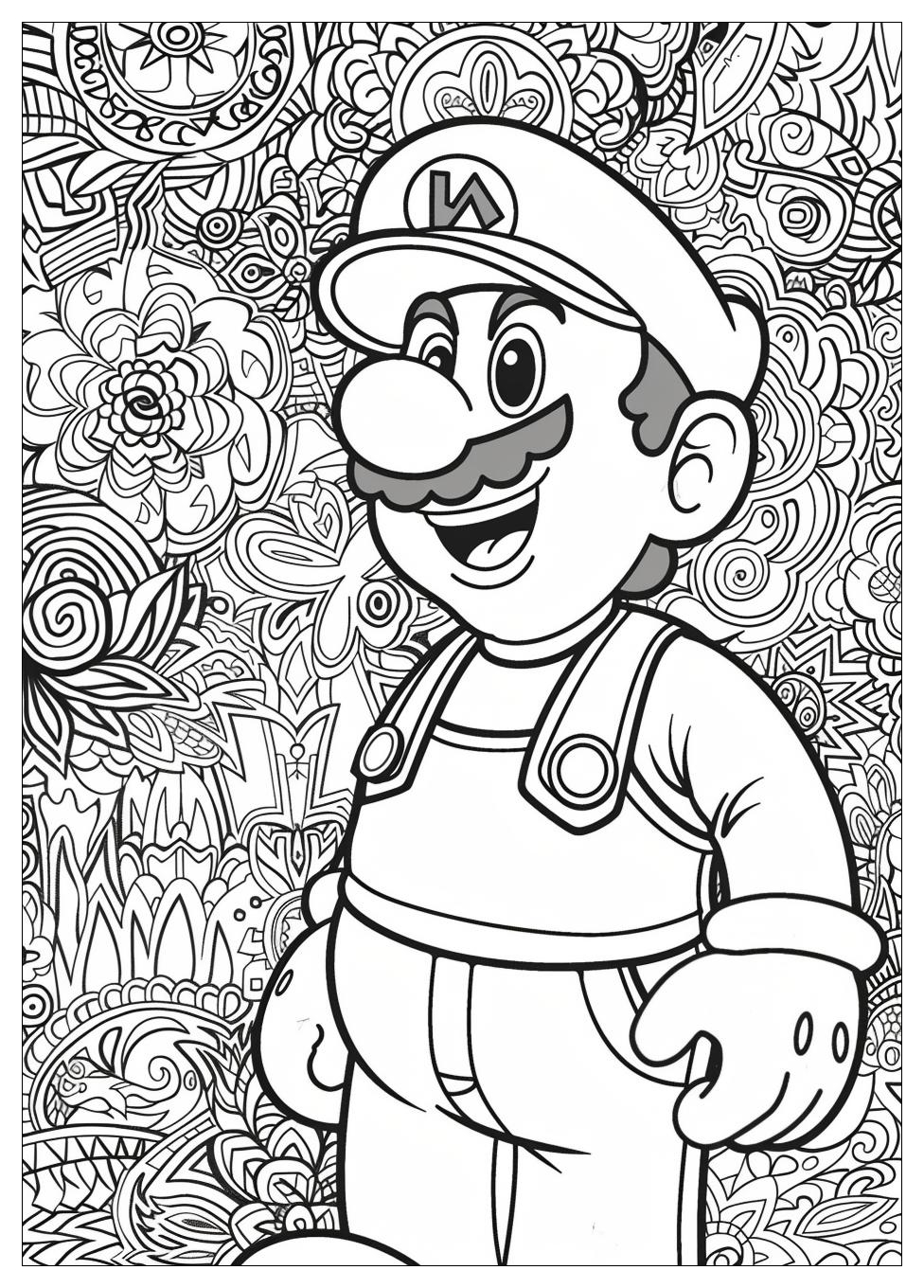 Luigi Coloring Pages-15