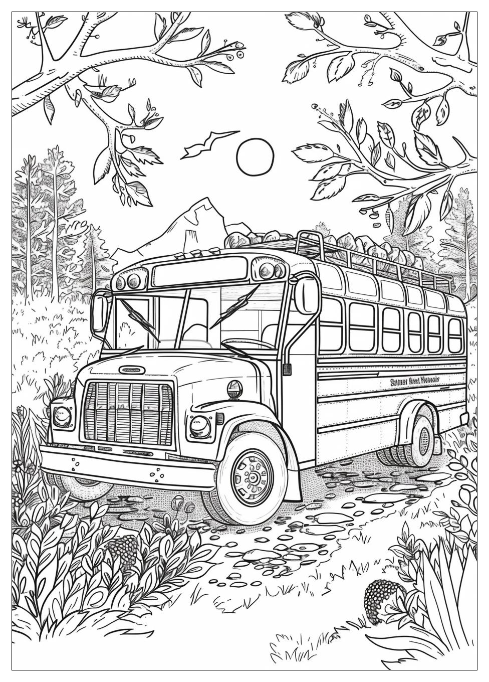 Magic School Bus Coloring Pages-16