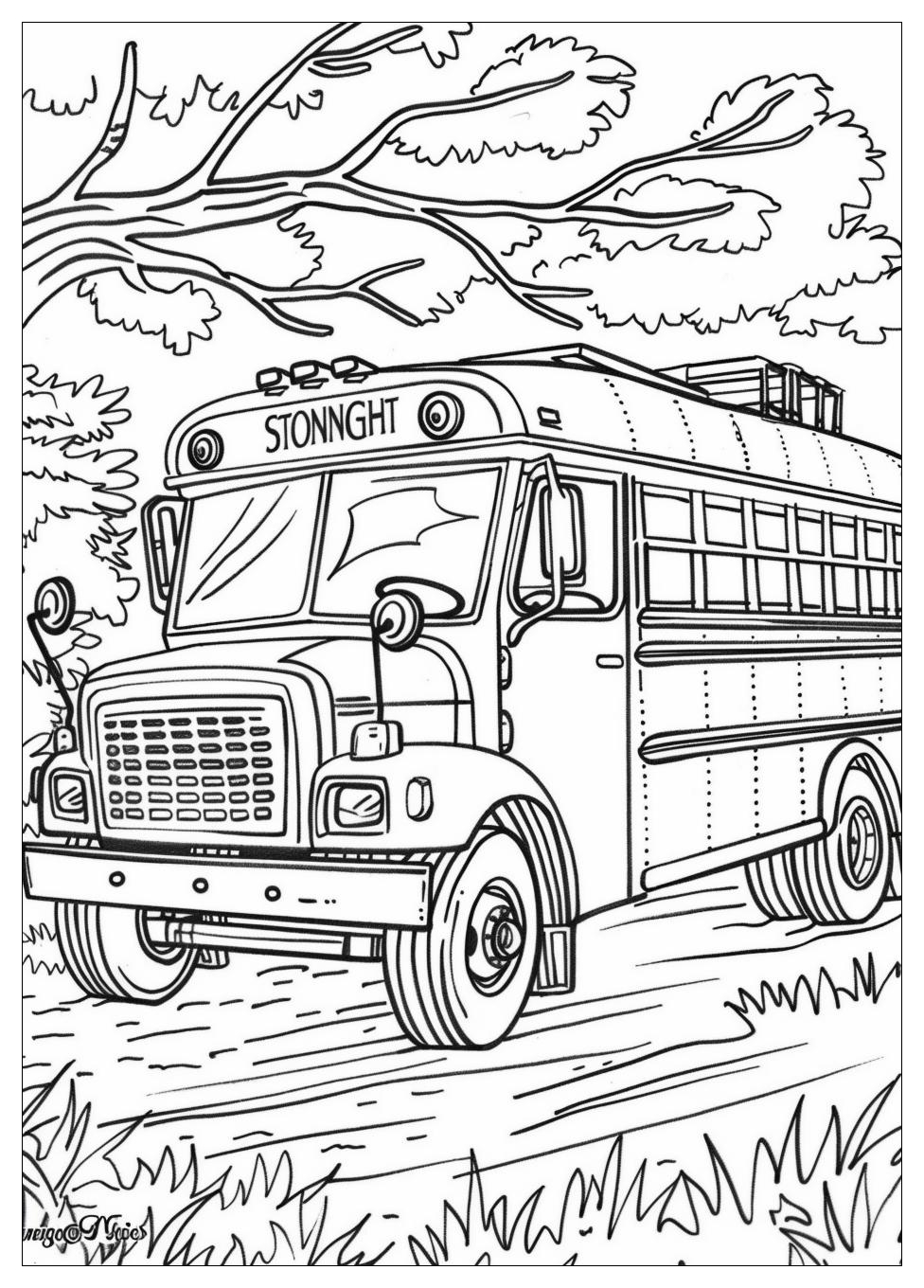 Magic School Bus Coloring Pages-19