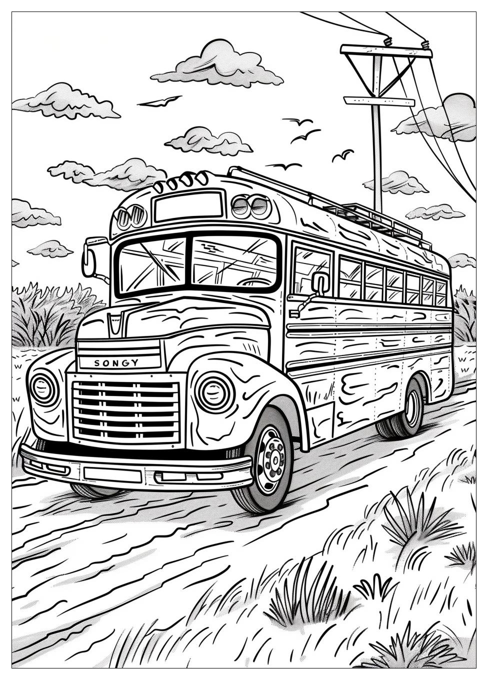 Magic School Bus Coloring Pages-20