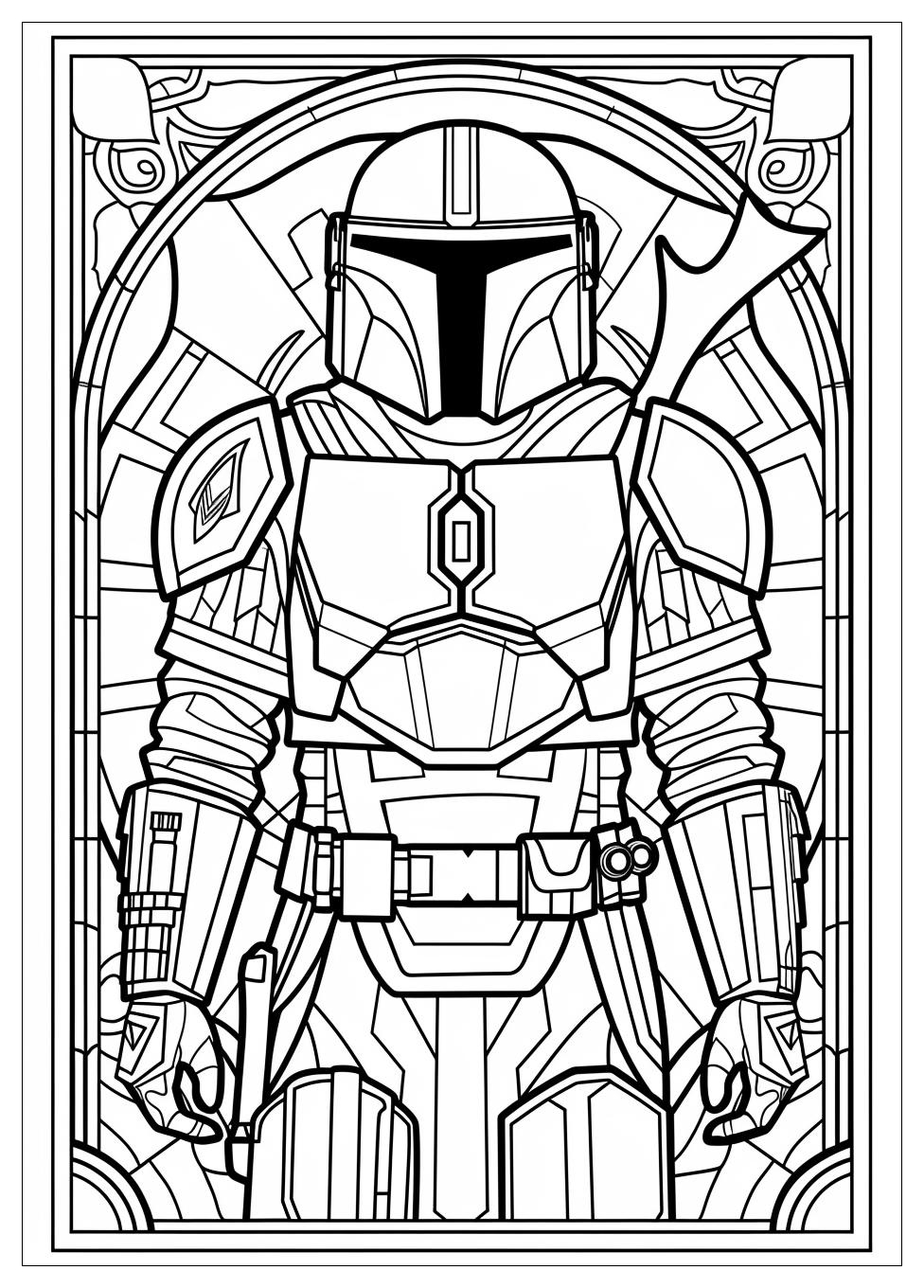 Mandalorian Coloring Pages-10