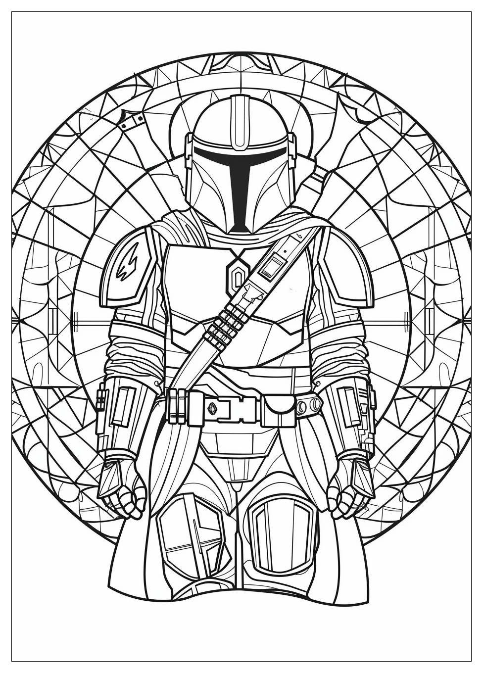 Mandalorian Coloring Pages-2