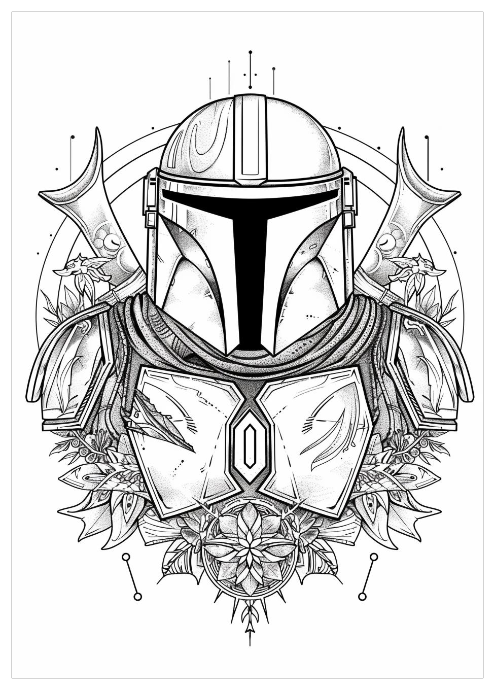 Mandalorian Coloring Pages-20