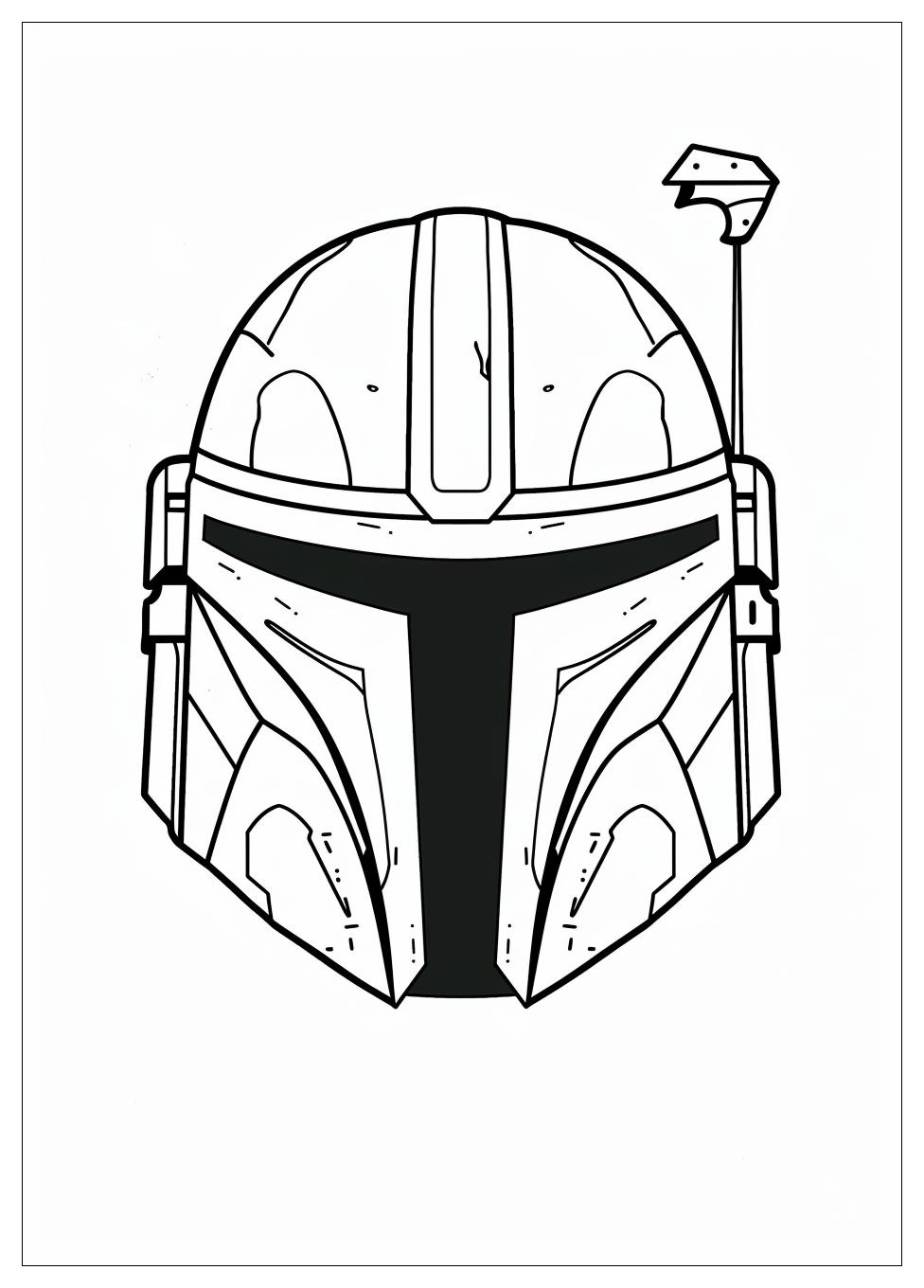 Mandalorian Coloring Pages-9