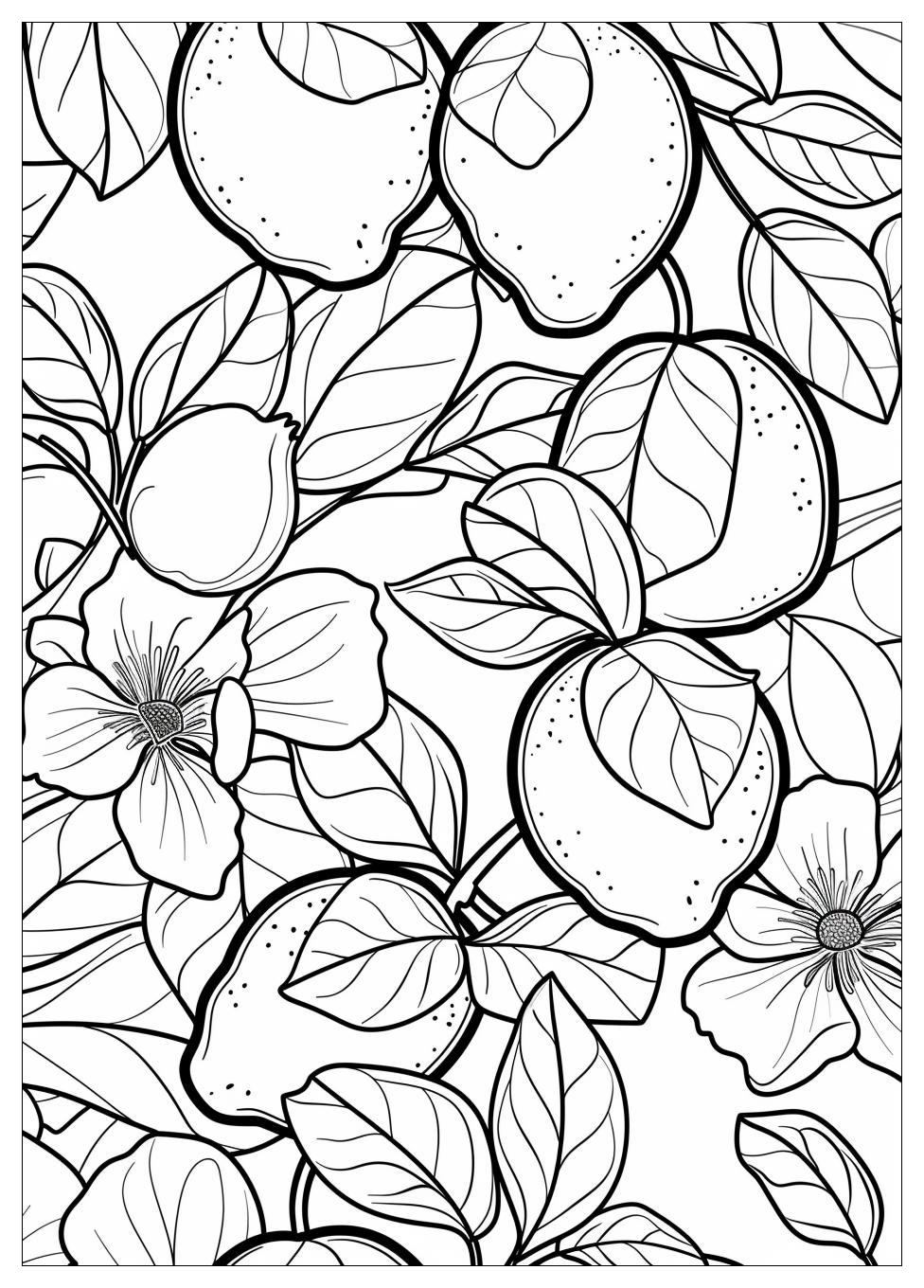 Mango Coloring Pages-1