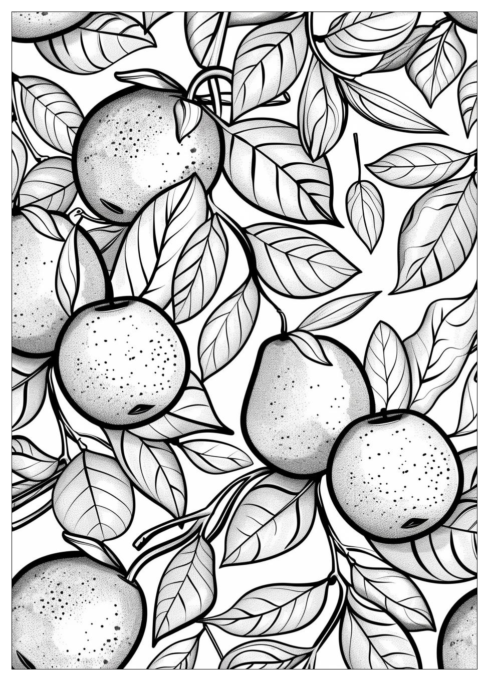 Mango Coloring Pages-13