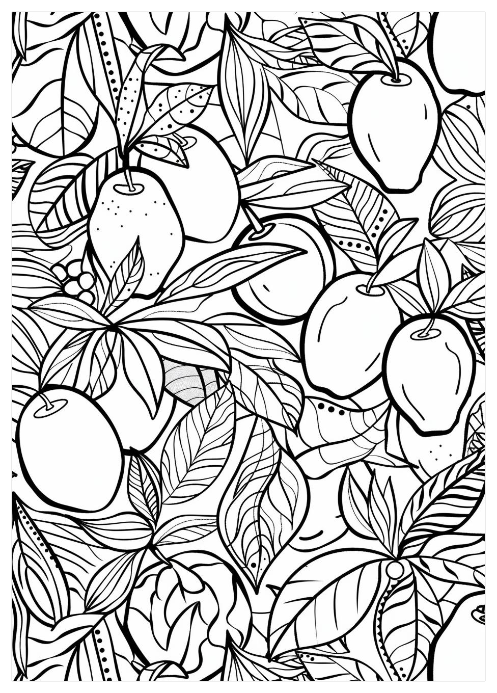 Mango Coloring Pages-14