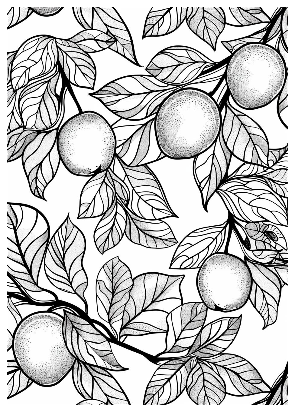 Mango Coloring Pages-15