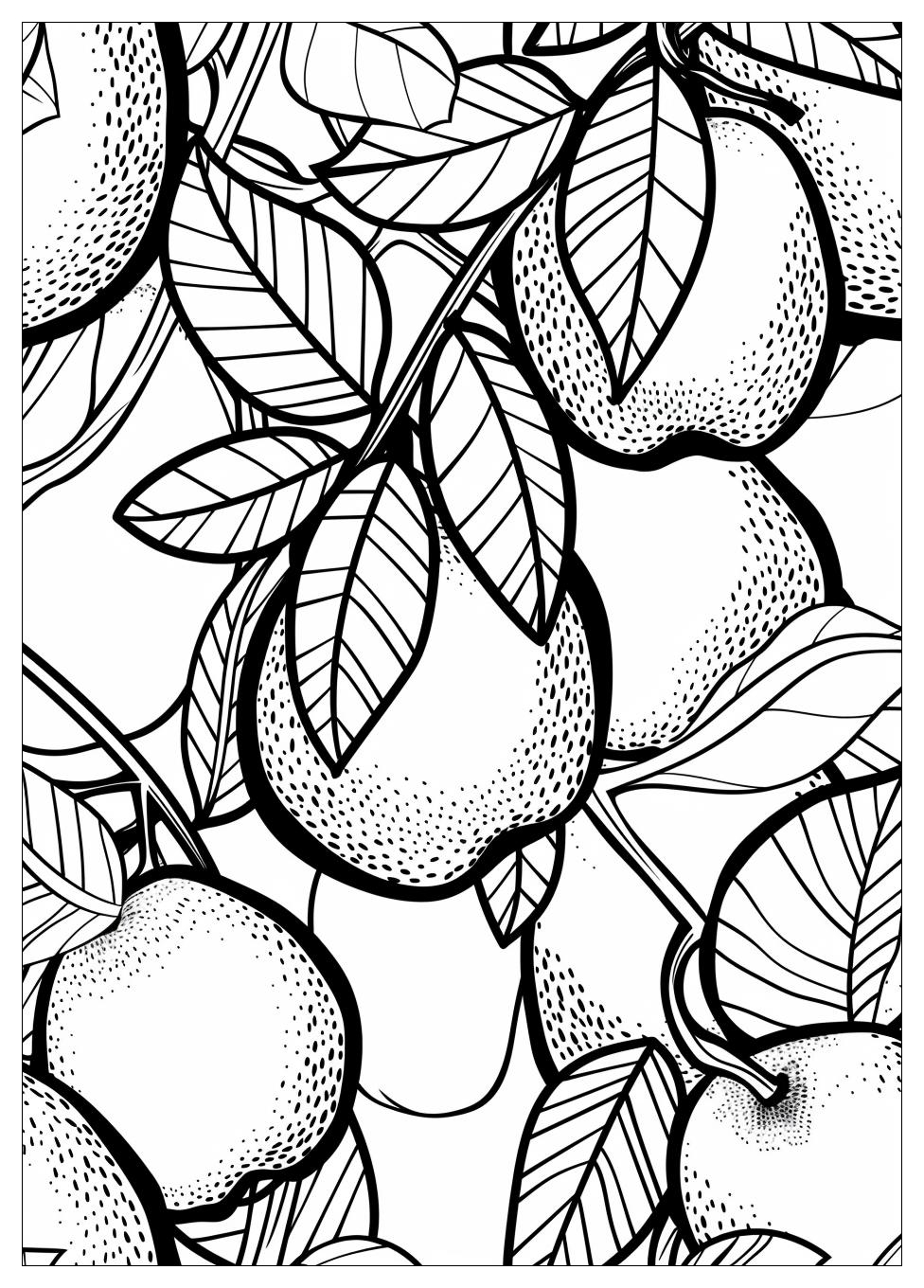 Mango Coloring Pages-4