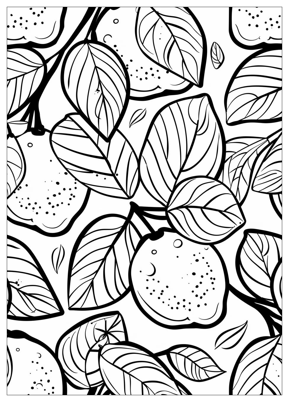 Mango Coloring Pages-5