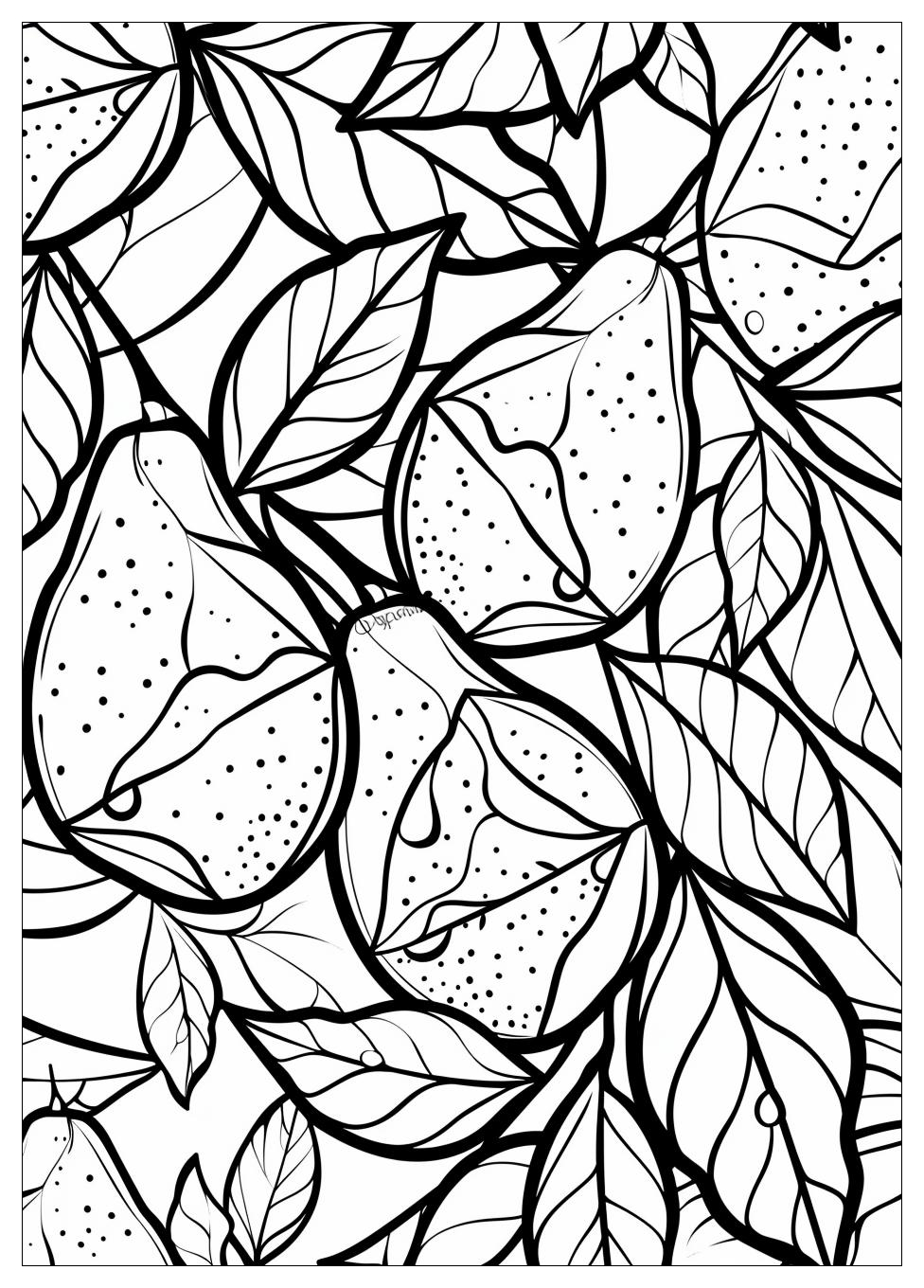 Mango Coloring Pages-6