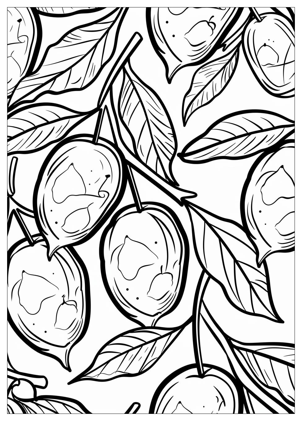 Mango Coloring Pages-9