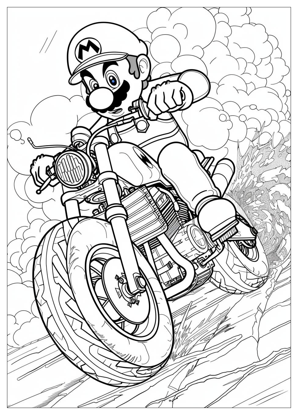 Mario Kart Coloring Pages-2