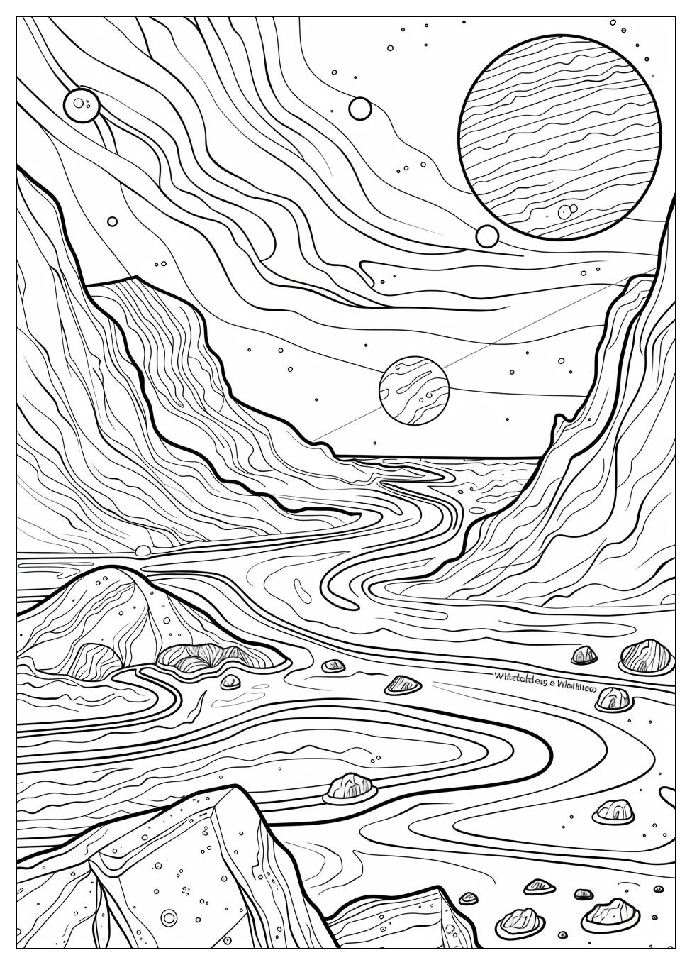 Mars Coloring Pages-13