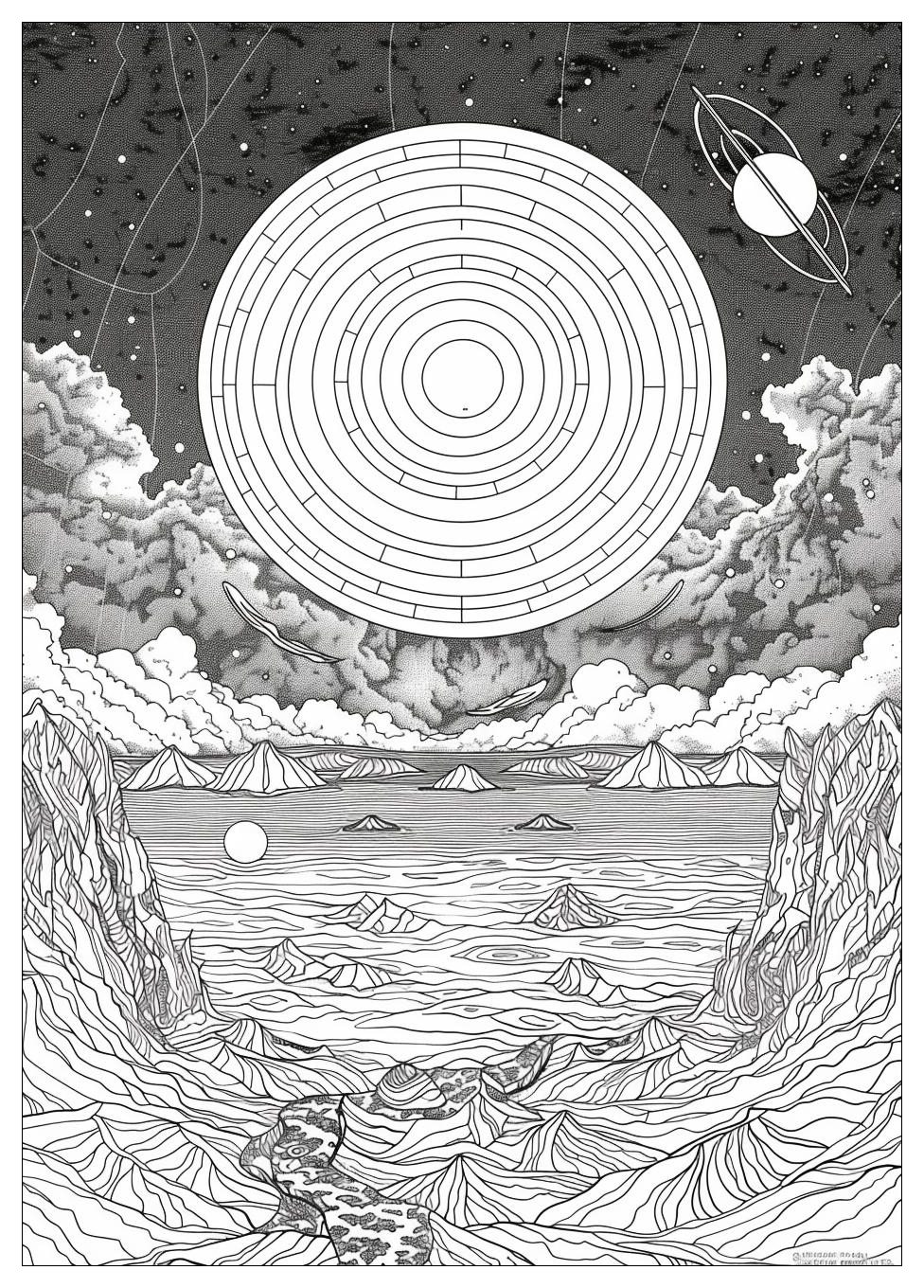 Mars Coloring Pages-14