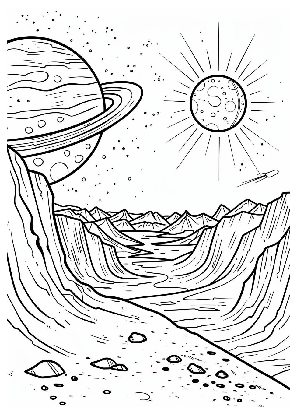 Mars Coloring Pages-4