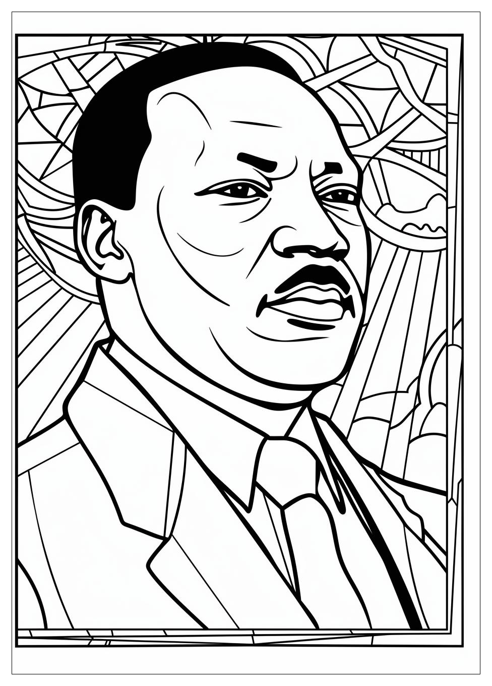 Martin Luther King Coloring Pages-10