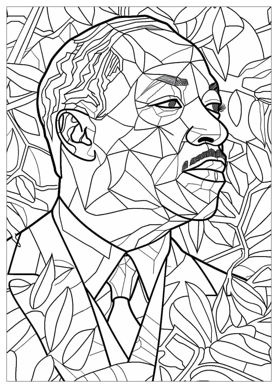 Martin Luther King Coloring Pages-13