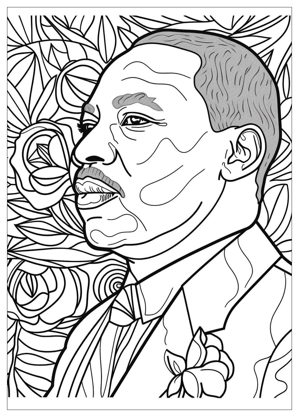 Martin Luther King Coloring Pages-15