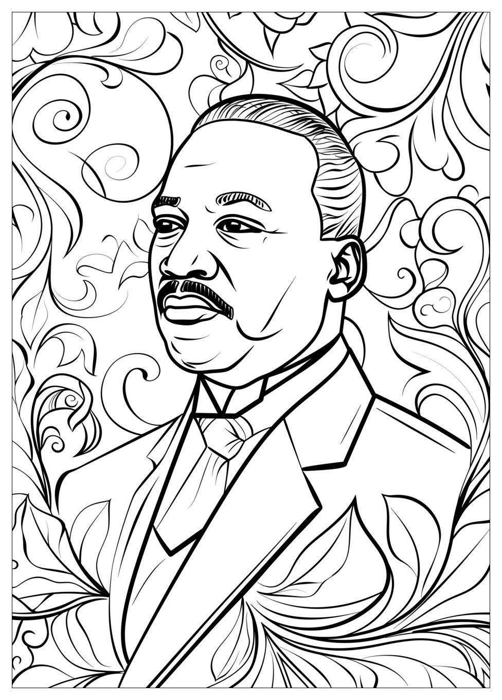 Martin Luther King Coloring Pages-16