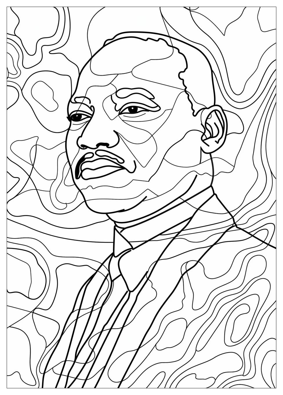 Martin Luther King Coloring Pages-18