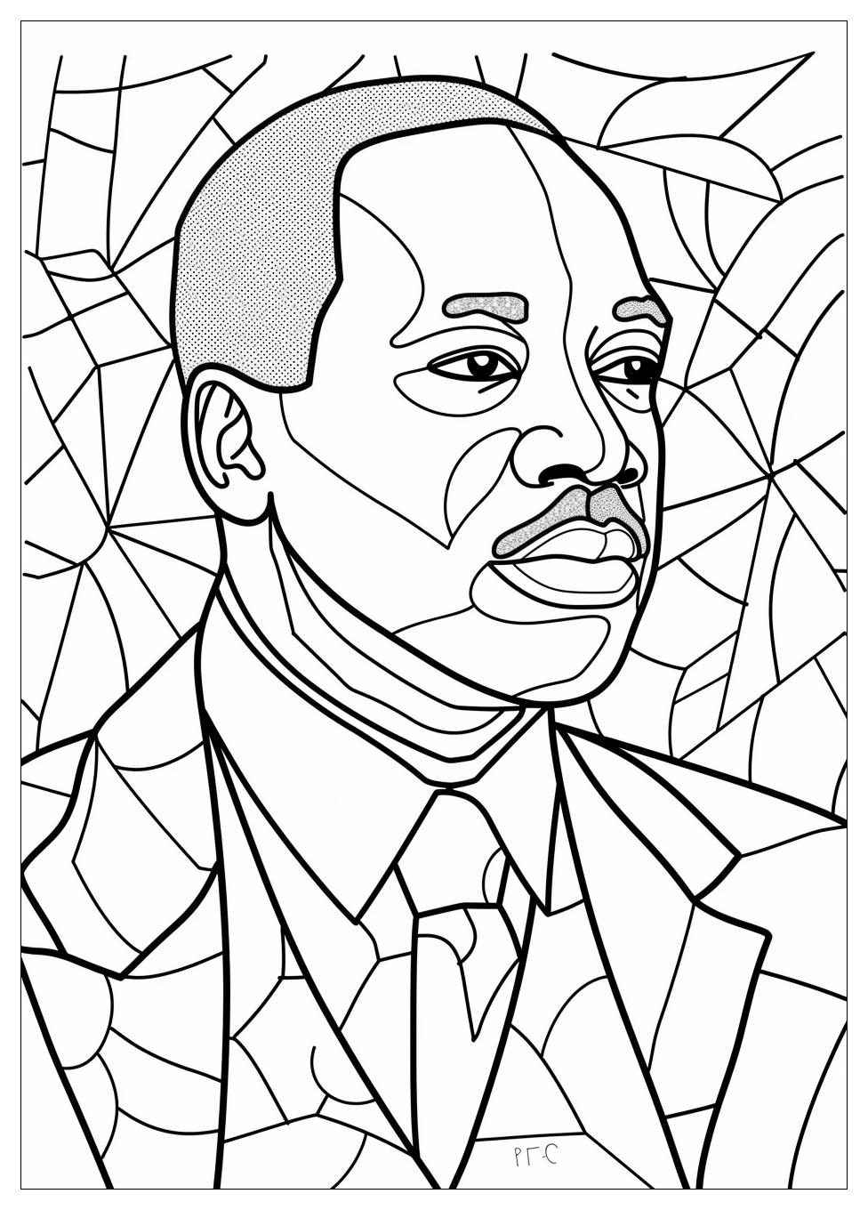 Martin Luther King Coloring Pages-2