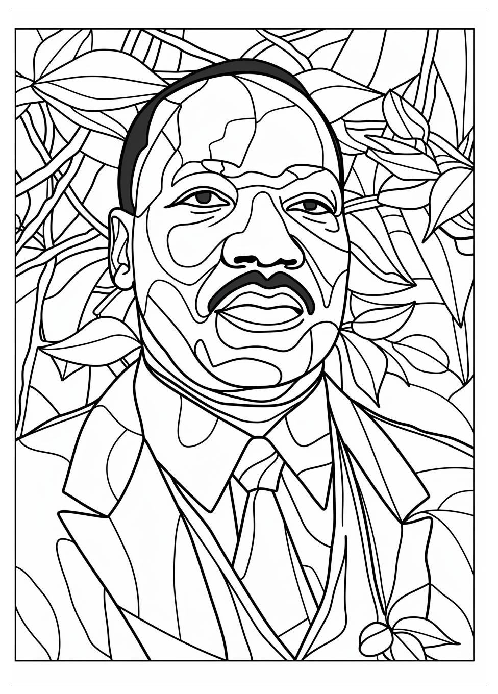 Martin Luther King Coloring Pages-20