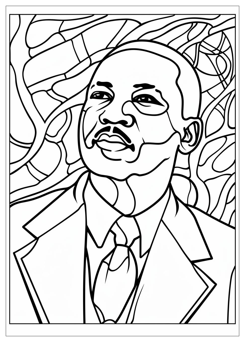 Martin Luther King Coloring Pages-3