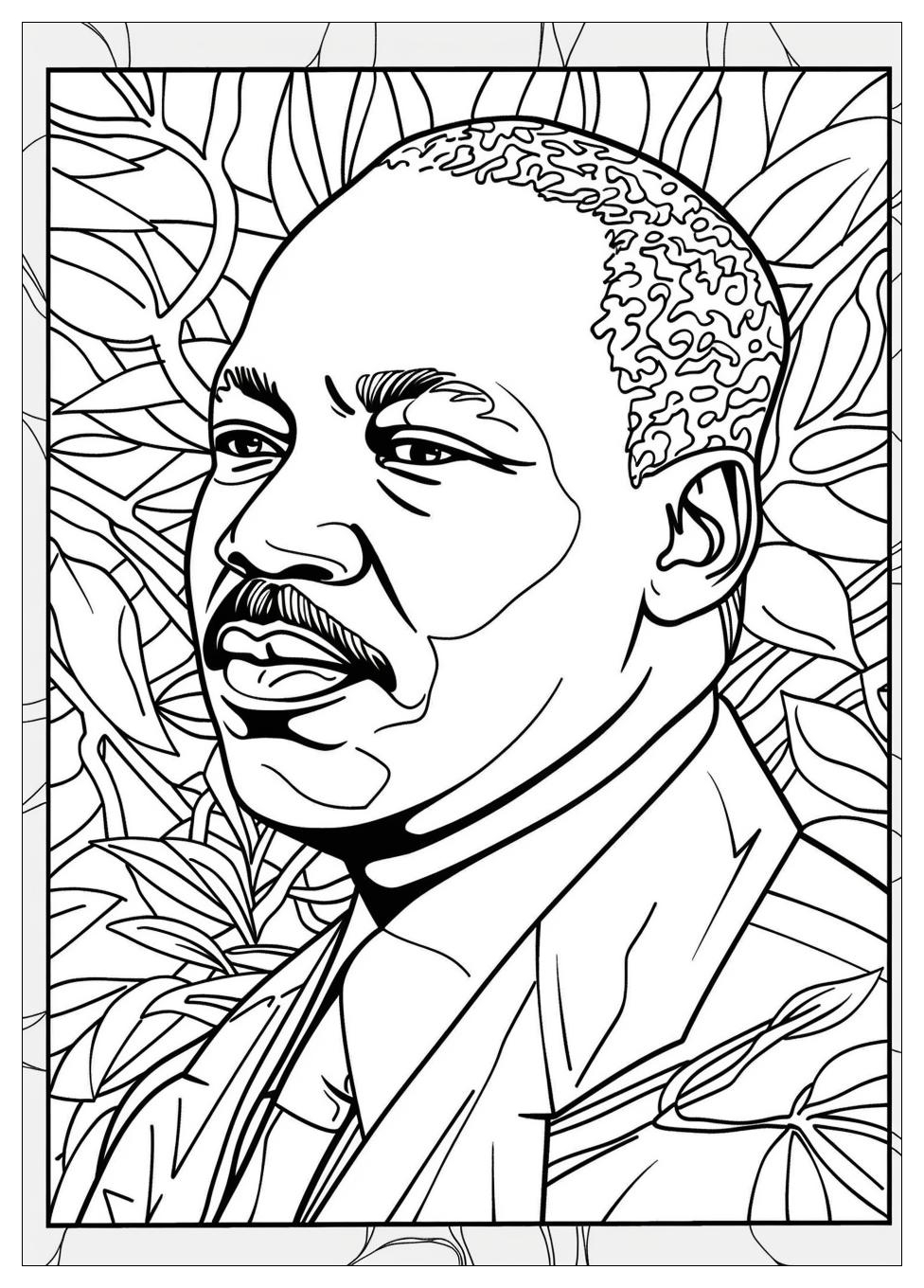 Martin Luther King Coloring Pages-4