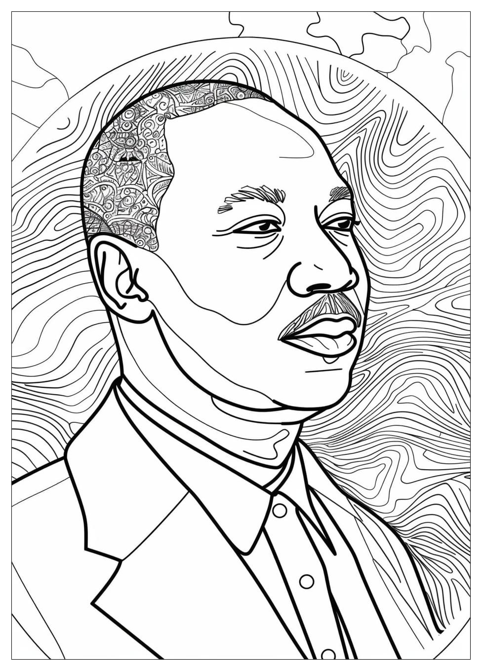 Martin Luther King Coloring Pages-5