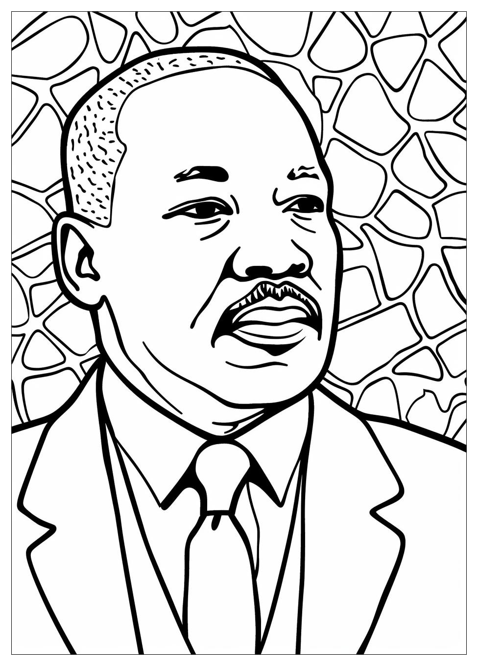 Martin Luther King Coloring Pages-6