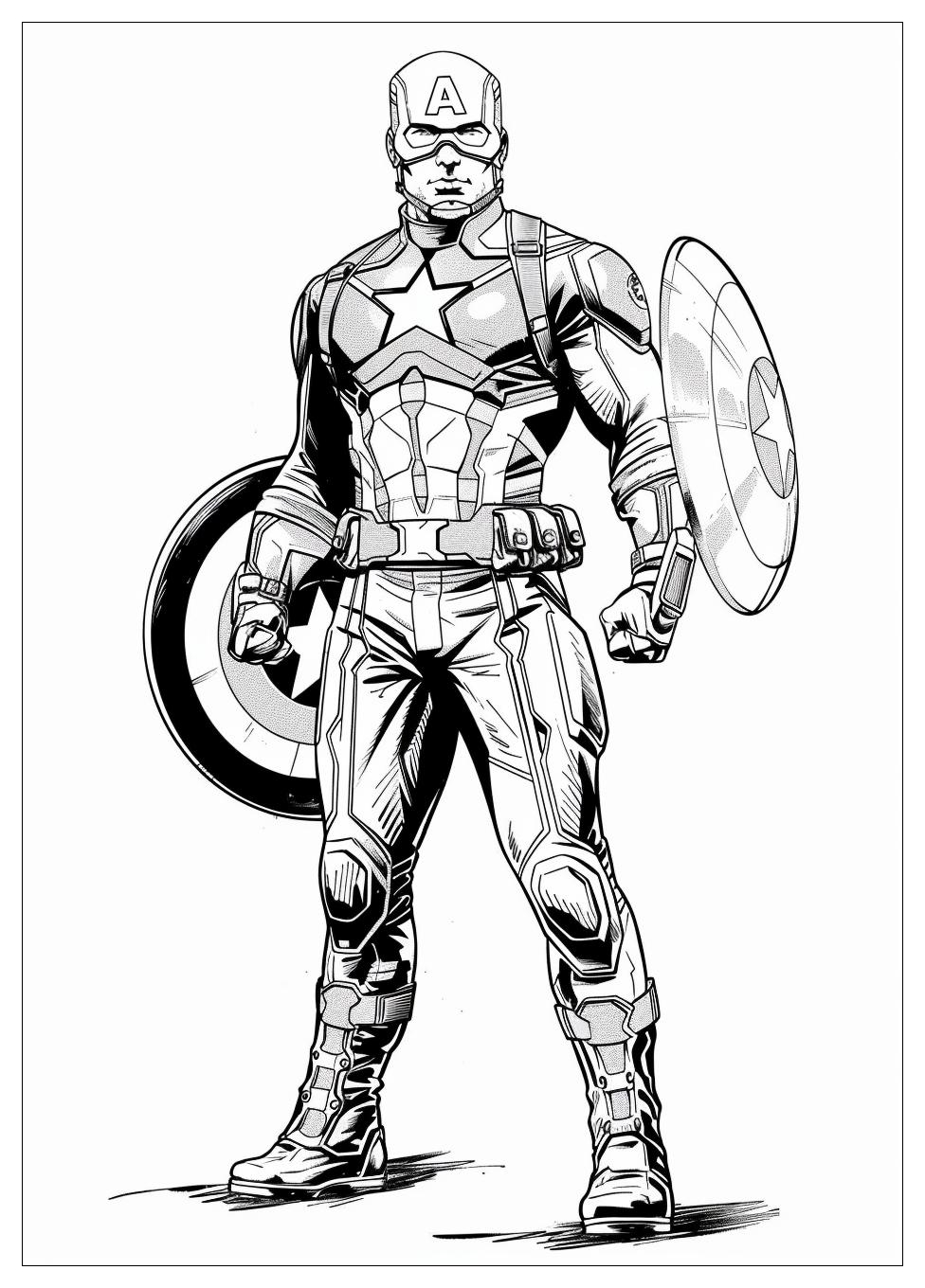 Marvel Avengers Coloring Pages-13