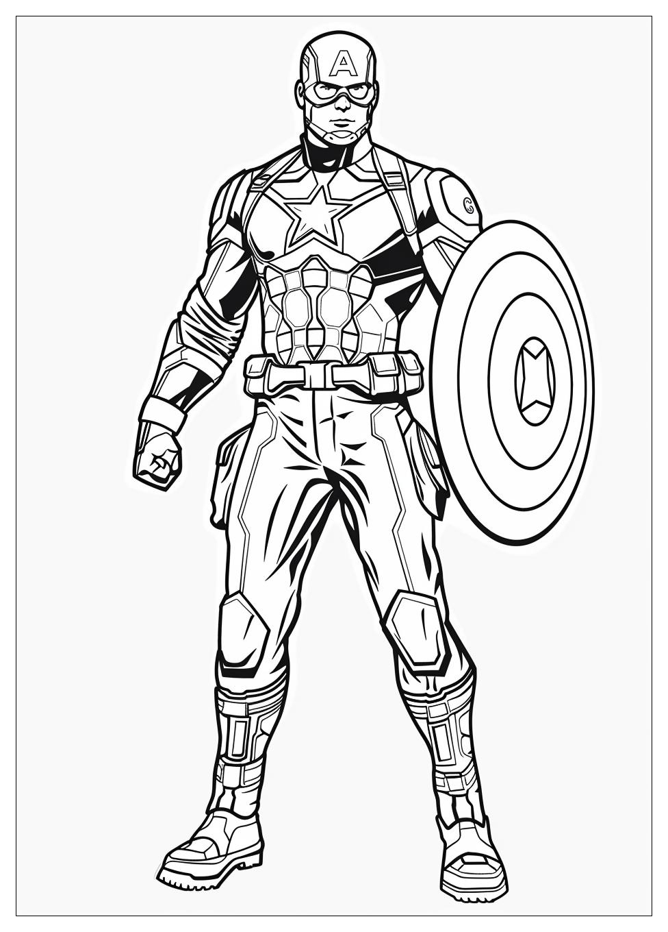 Marvel Avengers Coloring Pages-17