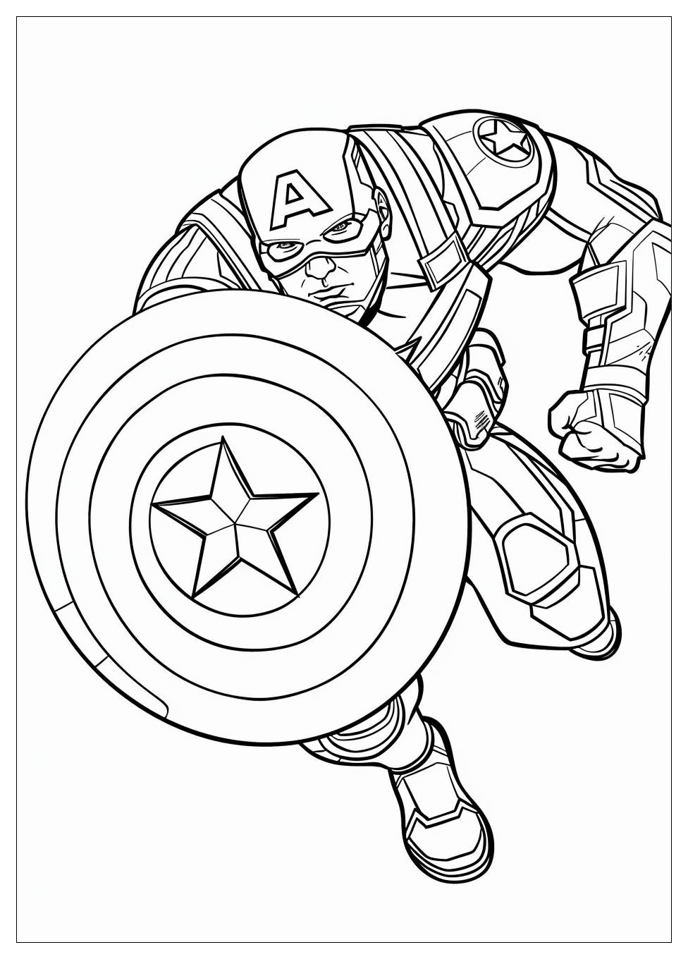 Marvel Avengers Coloring Pages-5