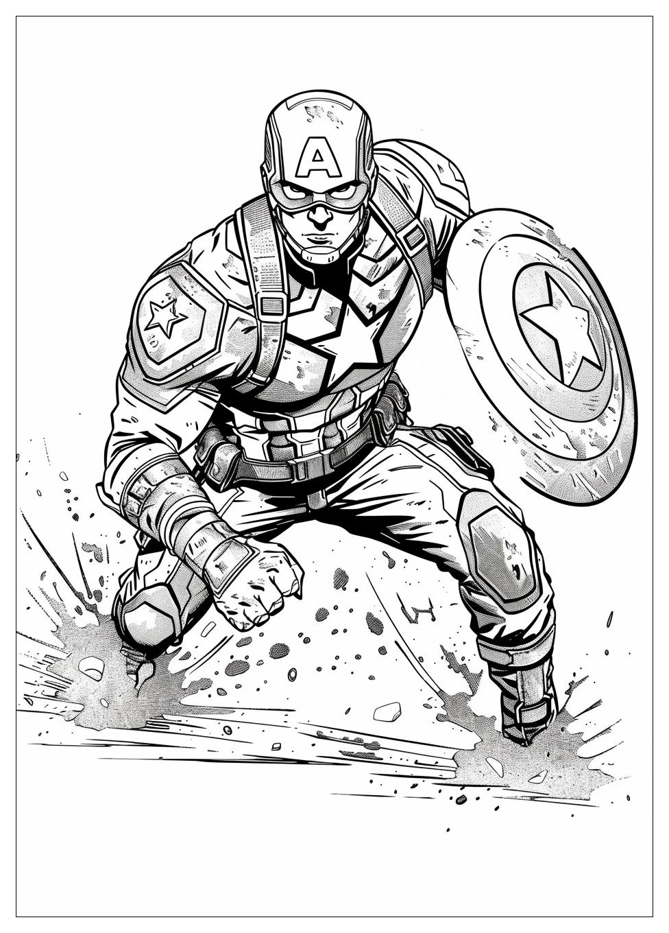 Marvel Avengers Coloring Pages-8