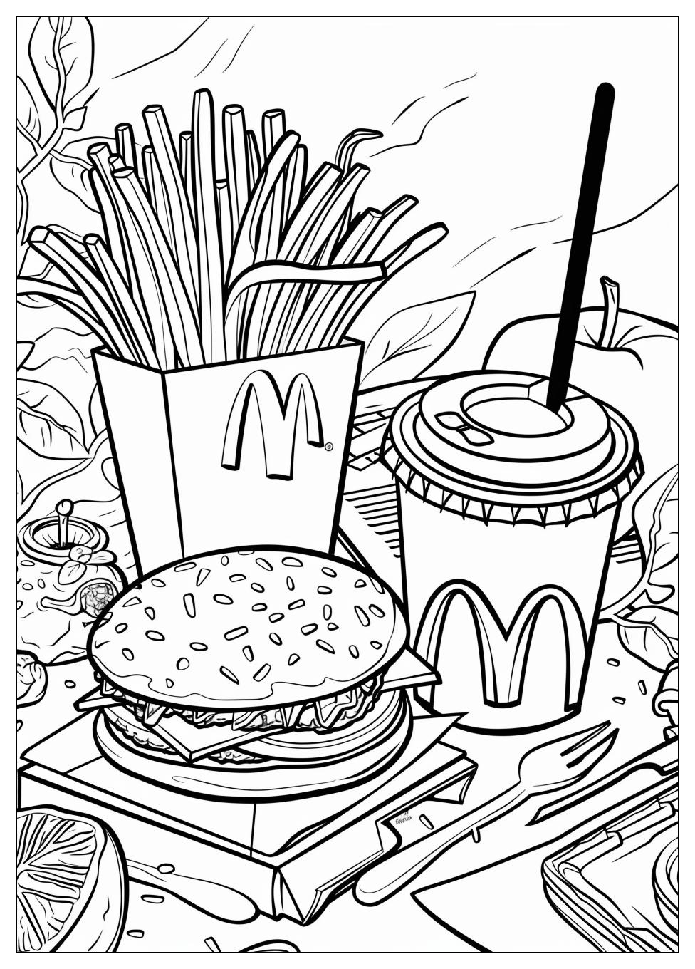 Mcdonalds Coloring Pages-1