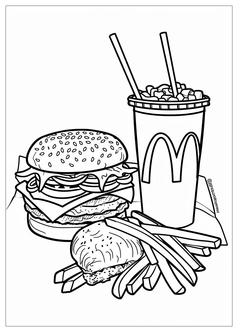 Mcdonalds Coloring Pages-11