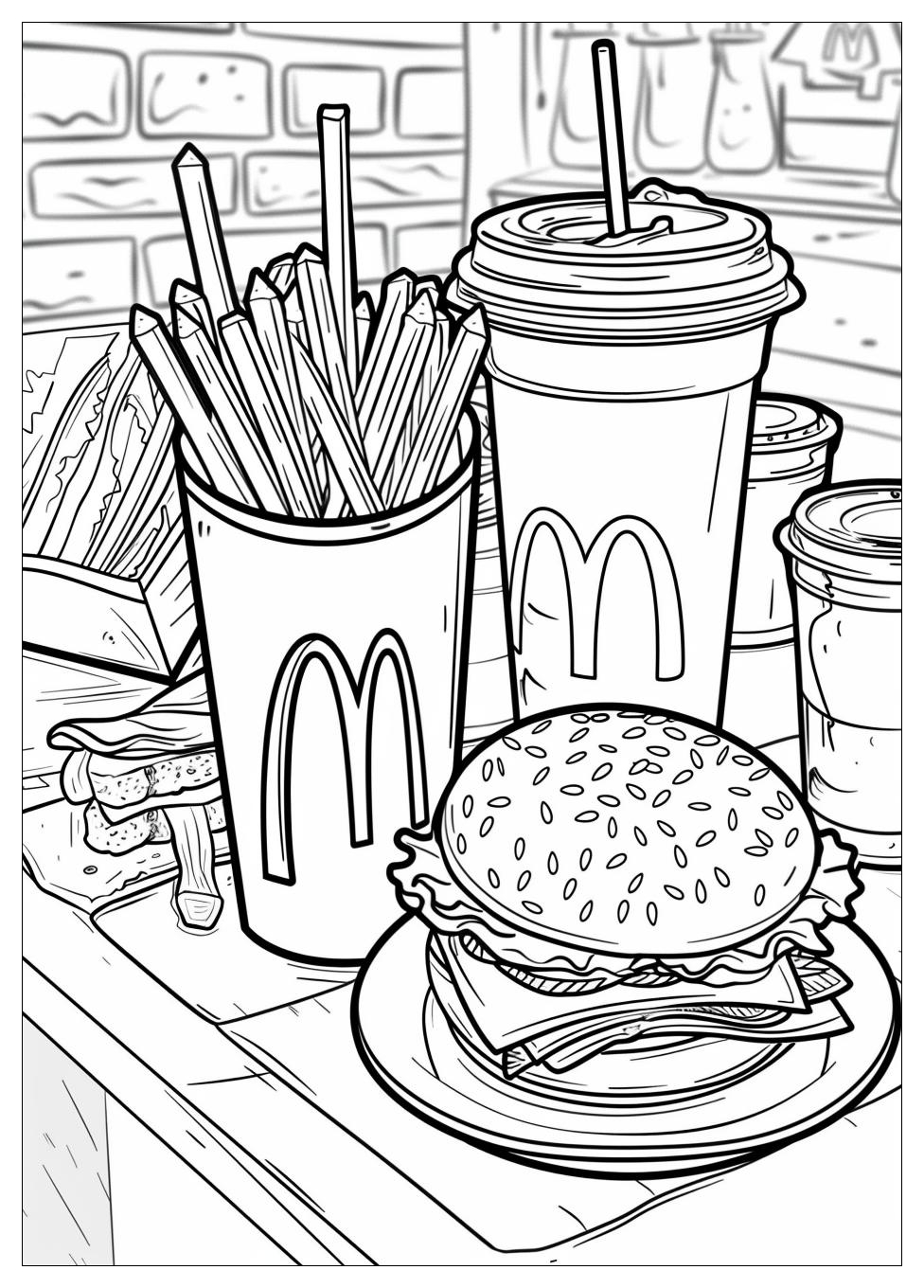 Mcdonalds Coloring Pages-13