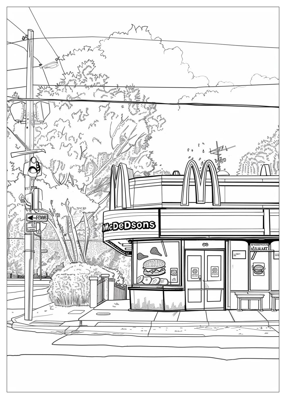 Mcdonalds Coloring Pages-14