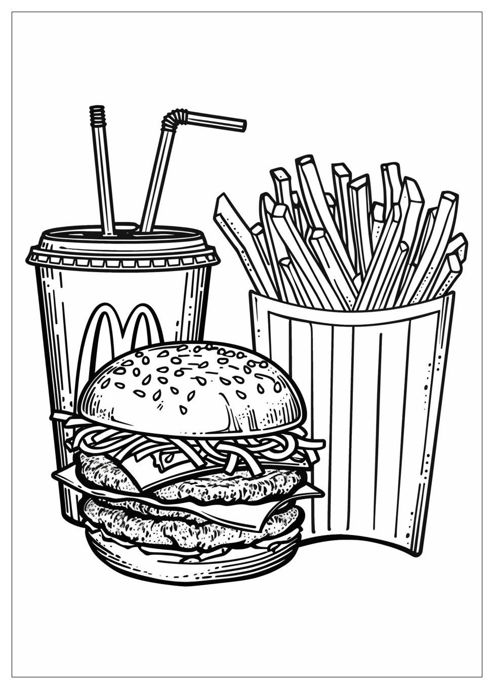 Mcdonalds Coloring Pages-16