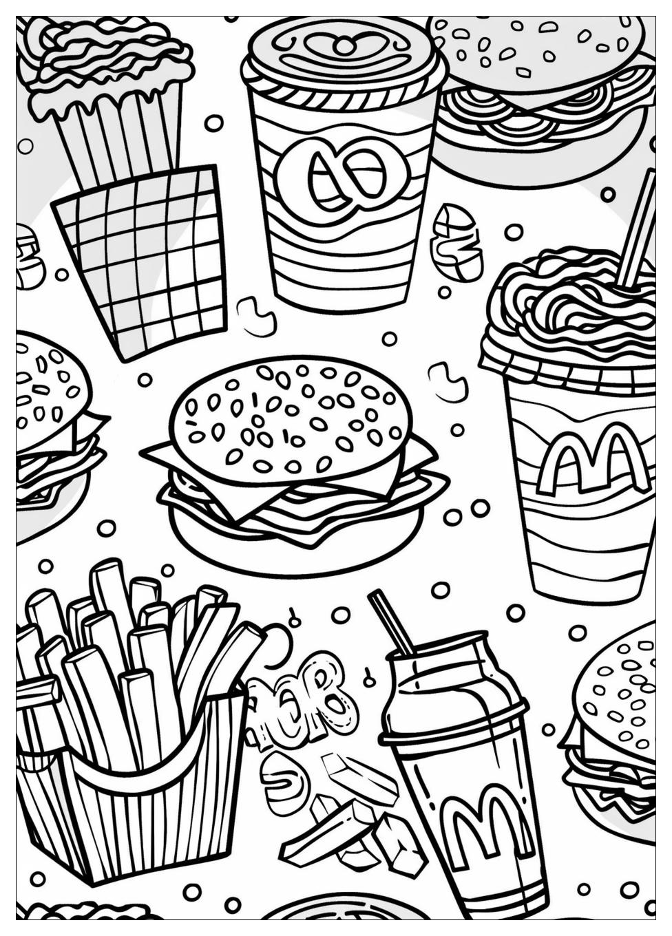 Mcdonalds Coloring Pages-19