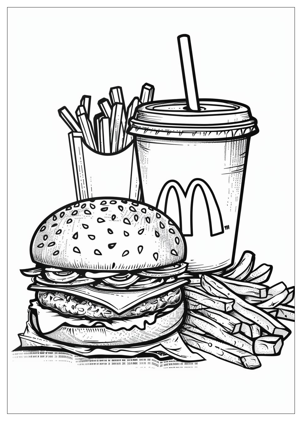 Mcdonalds Coloring Pages-2