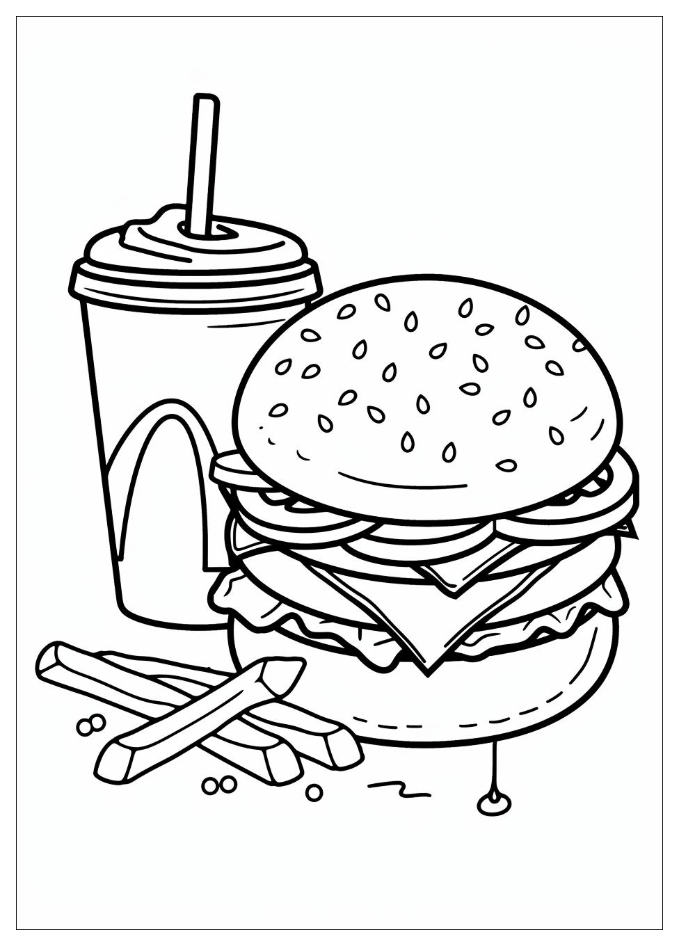 Mcdonalds Coloring Pages-4