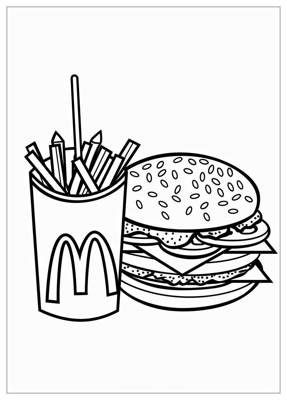 Mcdonalds Coloring Pages-7