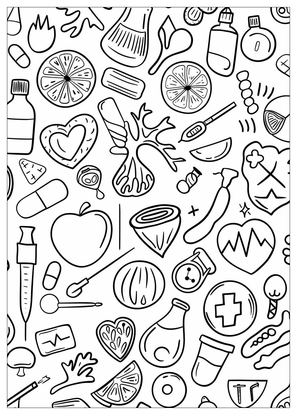 Medical Coloring Pages-1