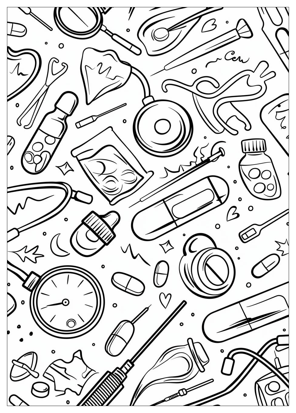 Medical Coloring Pages-10