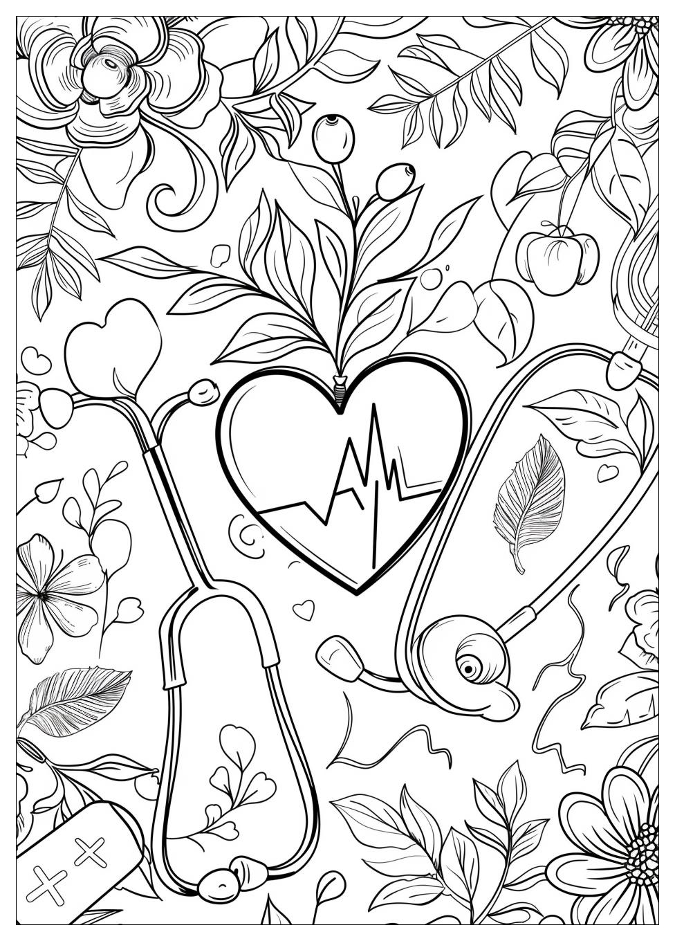 Medical Coloring Pages-17