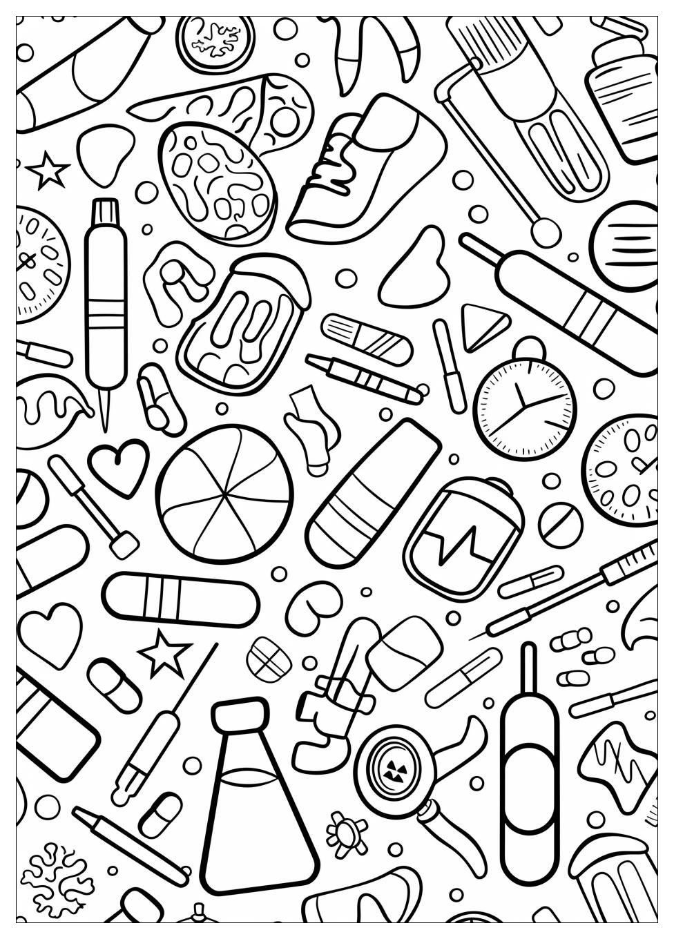 Medical Coloring Pages-6