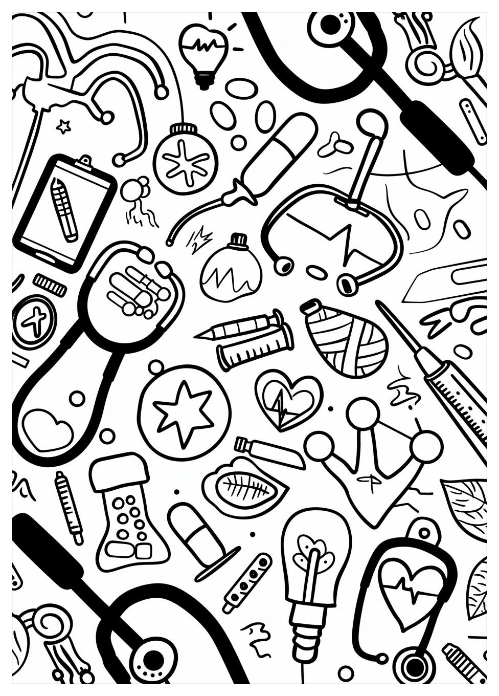 Medical Coloring Pages-8